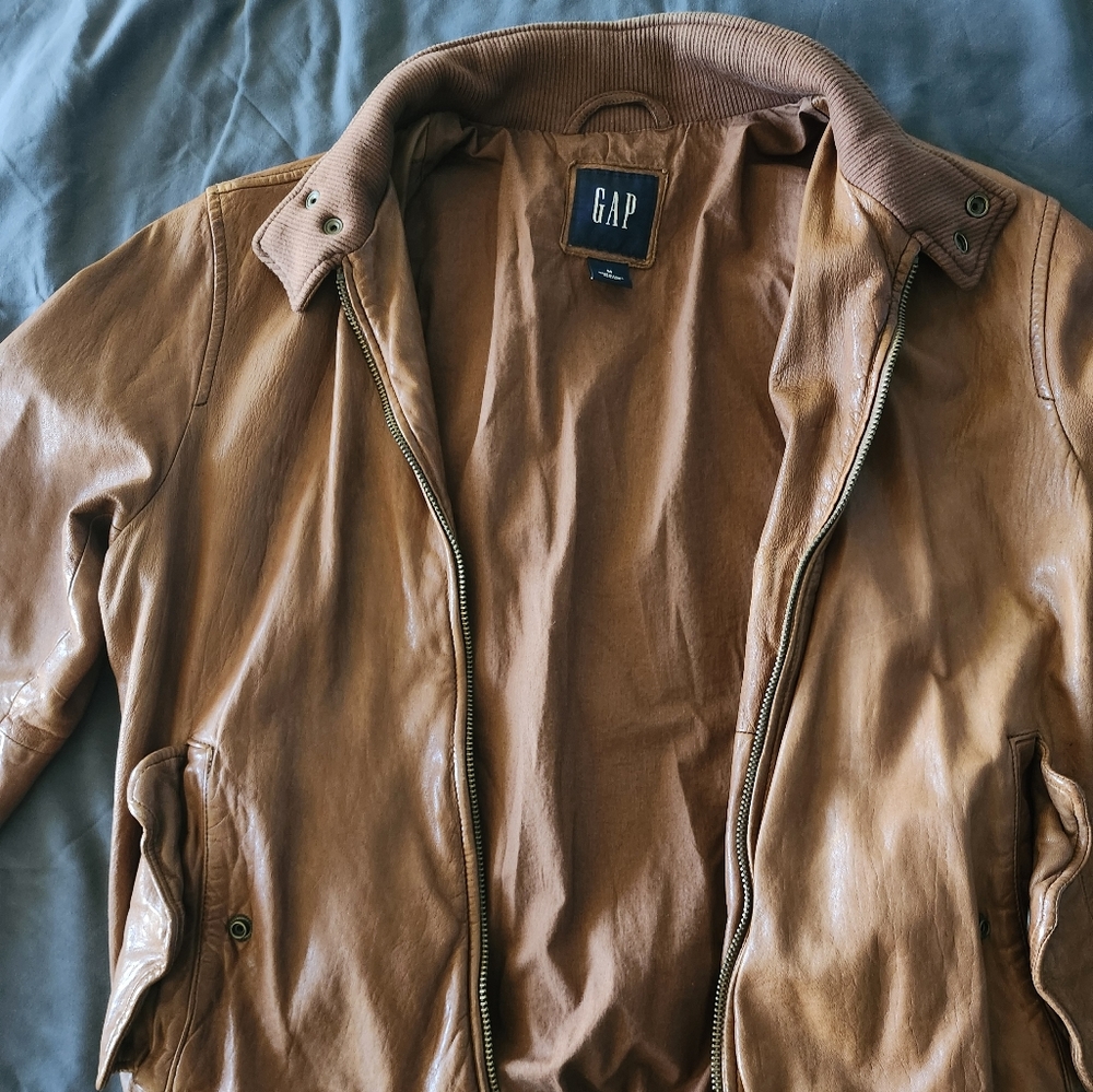 Vintage Gap Leather Jacket